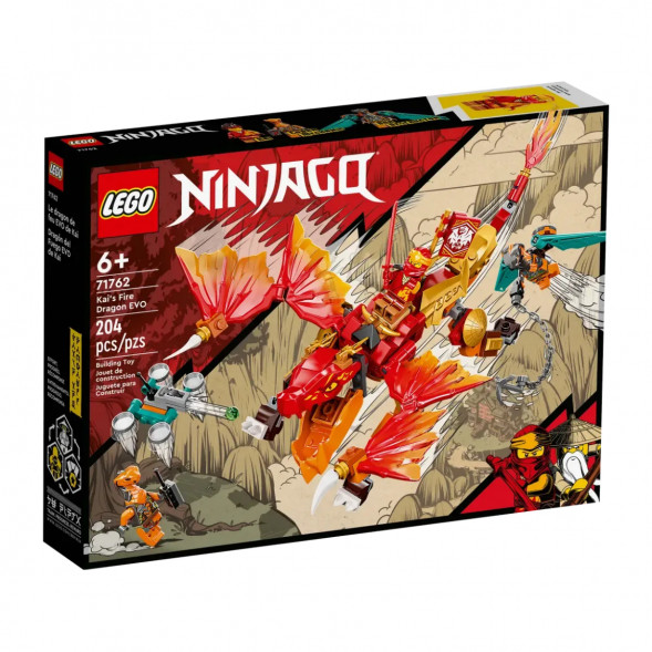 Конструктор LEGO Ninjago 71762 Огненный дракон ЭВО Кая в Череповце