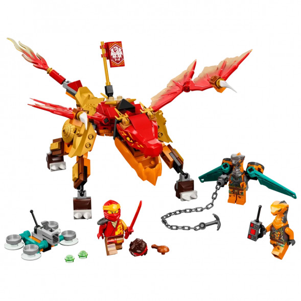 Конструктор LEGO Ninjago 71762 Огненный дракон ЭВО Кая в Череповце