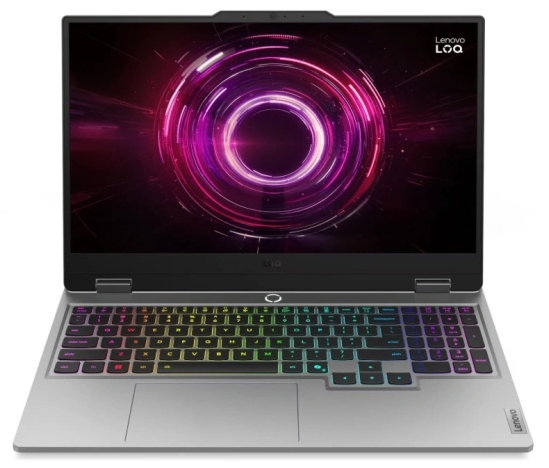 Ноутбук Lenovo LOQ 15AHP10 (83JG003EPB) (15.6 &amp;quot;, Ryzen 7 250 3.3 ГГц, 8 ядер, 16 Гб DDR5, 512 Гб SSD, GeForce RTX 5050, Windows 11 Home), Серый в Череповце