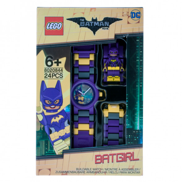 Часы LEGO Super Heroes 8020844 Batman Movie Бэтгерл с минифигуркой в Череповце