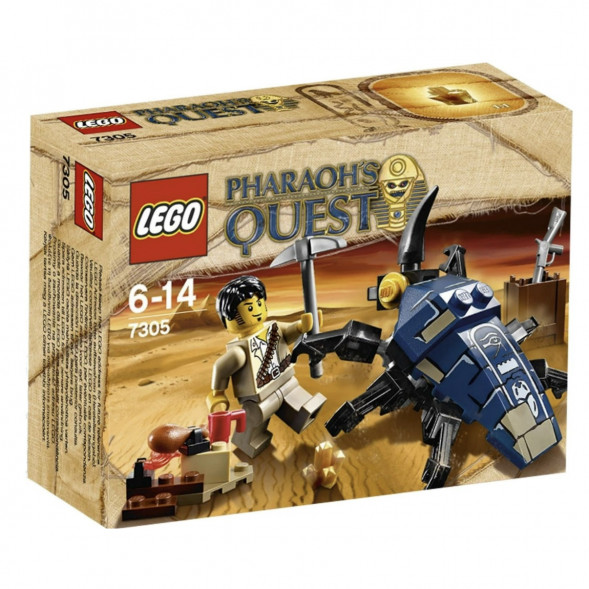 Конструктор LEGO Pharaohs Quest 7305 Атака скарабея в Череповце