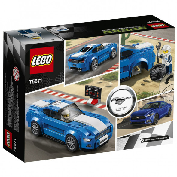 Конструктор LEGO Speed Champions 75871 Ford Mustang GT в Череповце