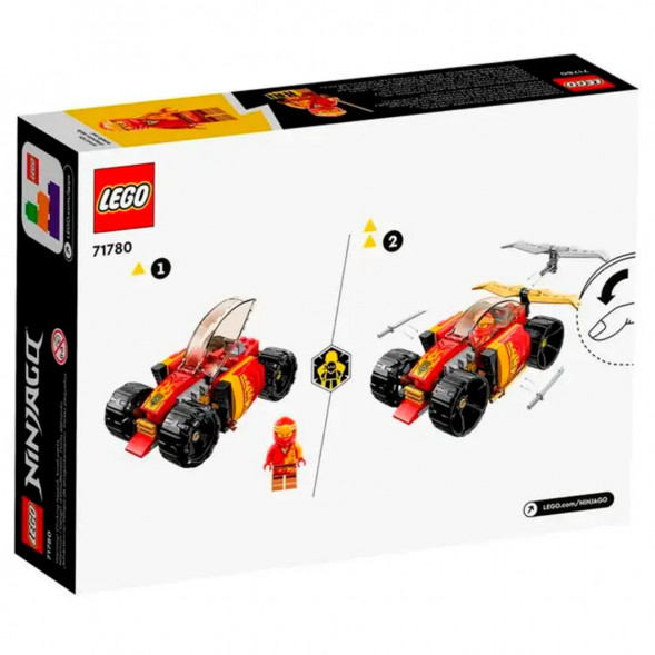 Конструктор LEGO Ninjago 71780 Гоночный автомобиль ниндзя Кая в Череповце