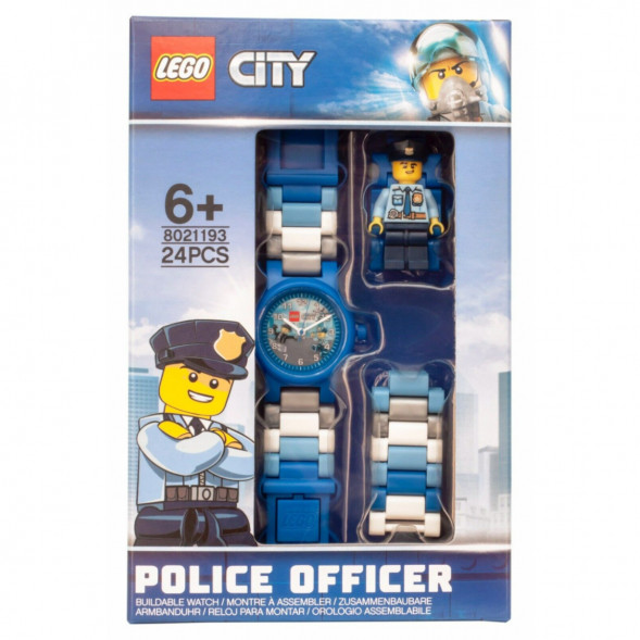 Часы LEGO City 8021193 City «Policeman» с минифигуркой в Череповце