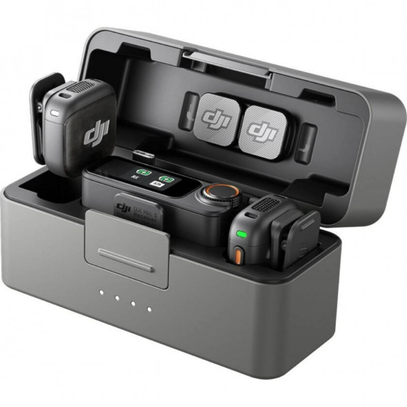Беспроводной микрофон DJI Mic 3 (2 TX + 1 RX + Charging Case) в Череповце