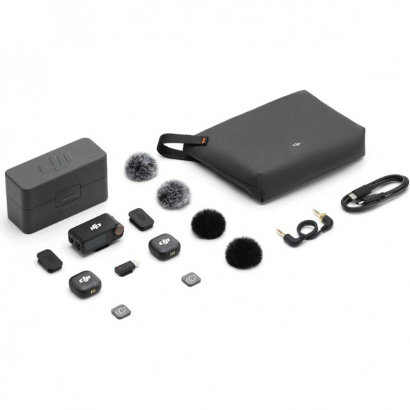Беспроводной микрофон DJI Mic 3 (2 TX + 1 RX + Charging Case) в Череповце