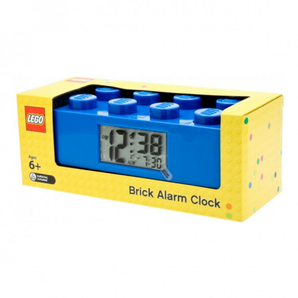 Будильник LEGO 9002151 Кирпичик, синий в Череповце