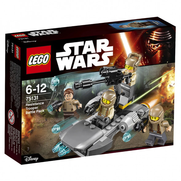 Конструктор LEGO Star Wars 75131 Боевой набор Сопротивления в Череповце
