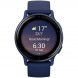 Умные часы Garmin Vivoactive 5, синие с металлически-синим безелем и силиконовым ремешком 010-02862-12 в Череповце
