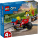Конструктор LEGO City 60410 Пожарно-спасательный мотоцикл в Череповце