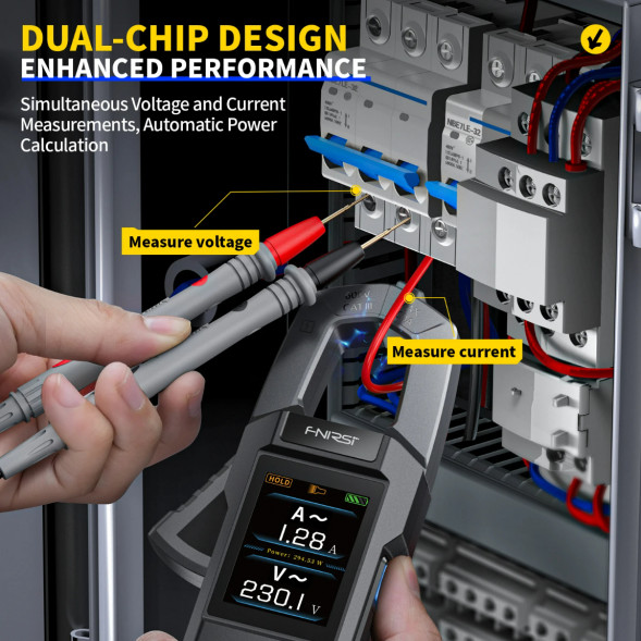 Токовые клещи Fnirsi DMC-100 в Череповце