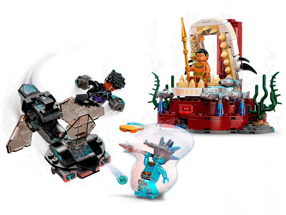 Конструктор LEGO Super Heroes 76213 Тронный зал короля Нэмора в Череповце