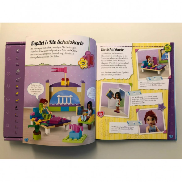 Книга и набор кубиков LEGO Friends Buch &amp;amp; Steine-Set Zwei Freundinnen auf Schatzsuche в Череповце