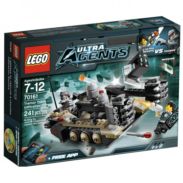 Конструктор LEGO Ultra Agents 70161 Проникновение гусеничного танка Тремора в Череповце