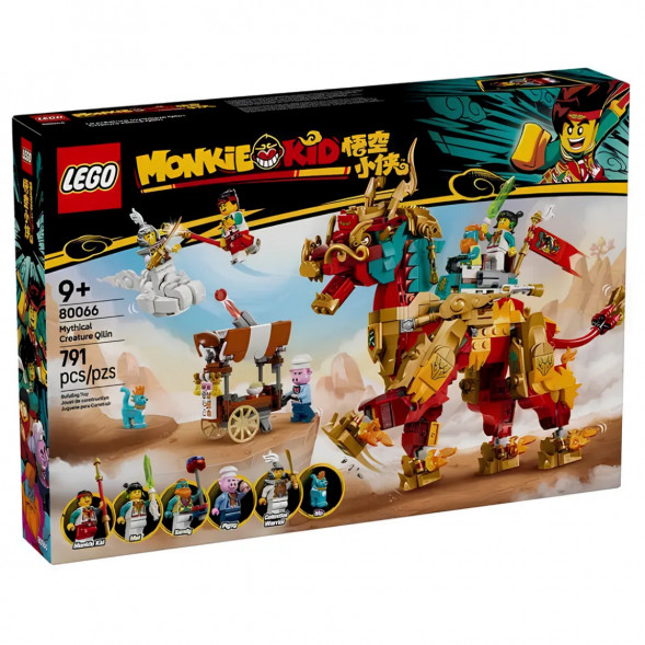 Конструктор LEGO Monkie Kid 80066 Мифическое существо Цилинь в Череповце