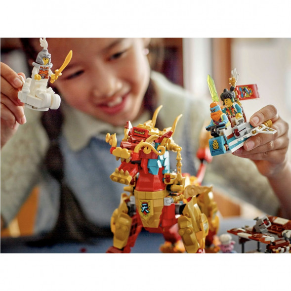 Конструктор LEGO Monkie Kid 80066 Мифическое существо Цилинь в Череповце