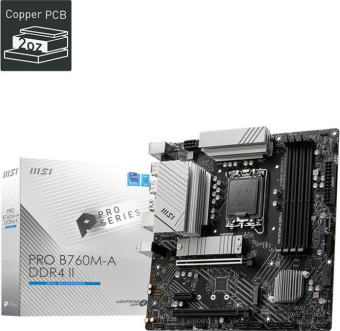 Материнская плата MSI PRO B760M-A DDR4 II в Череповце