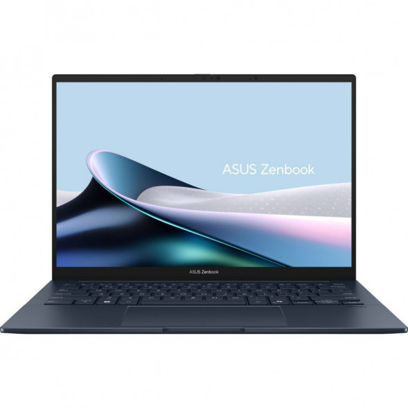 Ноутбук ASUS Zenbook 14 UX3405CA-ST1350 (14&amp;quot;, OLED, Intel Core Ultra 5 225H 1.7ГГц, 14-ядер, 16ГБ LPDDR5x, 512ГБ SSD, Intel Arc 130T, без ОС), синий в Череповце