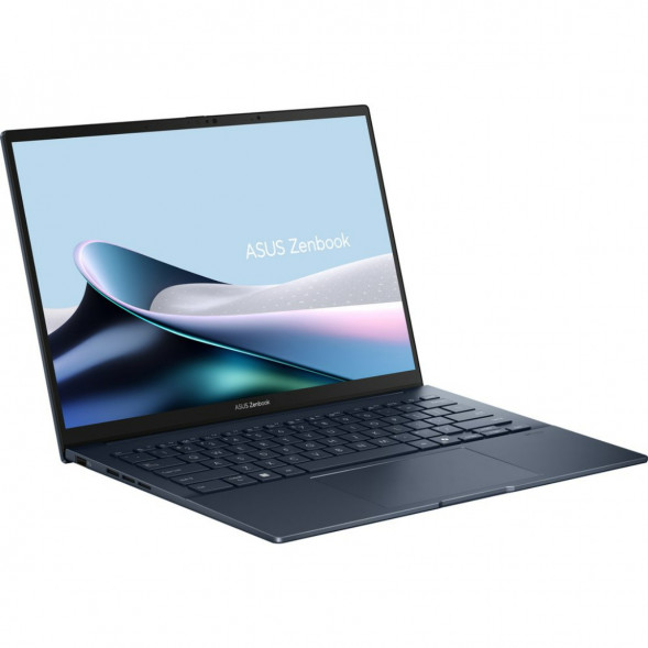 Ноутбук ASUS Zenbook 14 UX3405CA-ST1350 (14&amp;quot;, OLED, Intel Core Ultra 5 225H 1.7ГГц, 14-ядер, 16ГБ LPDDR5x, 512ГБ SSD, Intel Arc 130T, без ОС), синий в Череповце