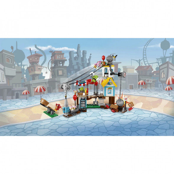 Конструктор LEGO Angry Birds 75824 Разгром Свинограда в Череповце