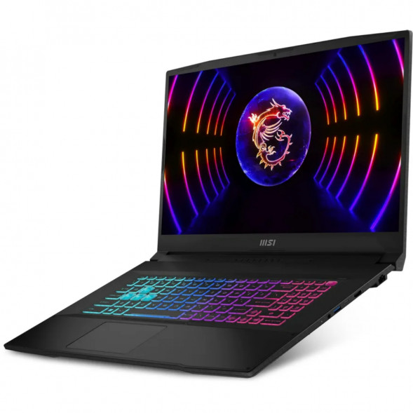 Ноутбук MSI Katana 17 B13VEK-1624XRUY (17.3&amp;quot;, IPS, Intel Core i5 13420H 2.1ГГц, 8 ядер, 16ГБ DDR5, 512ГБ SSD, NVIDIA GeForce RTX 4050 - 6 ГБ, без ОС), черный в Череповце