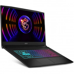 Ноутбук MSI Katana 17 B13VEK-1624XRUY (17.3&amp;quot;, IPS, Intel Core i5 13420H 2.1ГГц, 8 ядер, 16ГБ DDR5, 512ГБ SSD, NVIDIA GeForce RTX 4050 - 6 ГБ, без ОС), черный