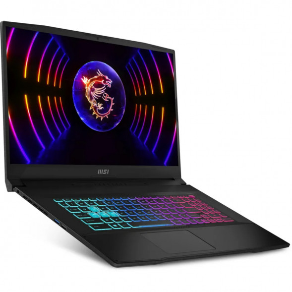 Ноутбук MSI Katana 17 B13VEK-1624XRUY (17.3&amp;quot;, IPS, Intel Core i5 13420H 2.1ГГц, 8 ядер, 16ГБ DDR5, 512ГБ SSD, NVIDIA GeForce RTX 4050 - 6 ГБ, без ОС), черный в Череповце