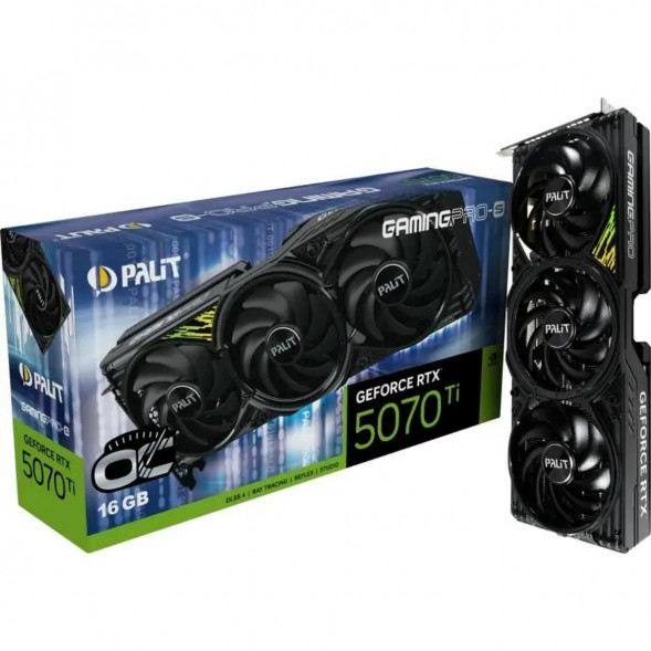 Видеокарта Palit NVIDIA GeForce RTX 5070TI PA-RTX5070TI GAMINGPRO-S OC 16ГБ GDDR7 в Череповце