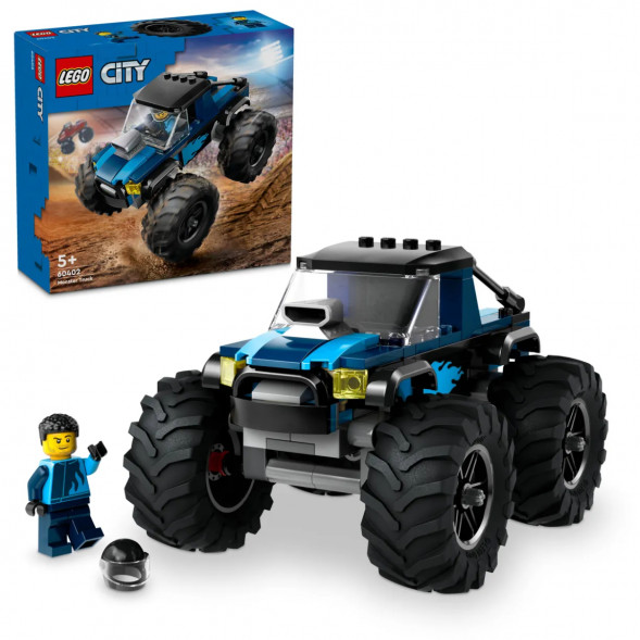 Конструктор LEGO City 60402 Синий Монстр-трак в Череповце