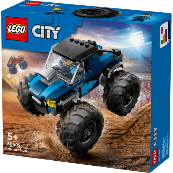 Конструктор LEGO City 60402 Синий Монстр-трак в Череповце