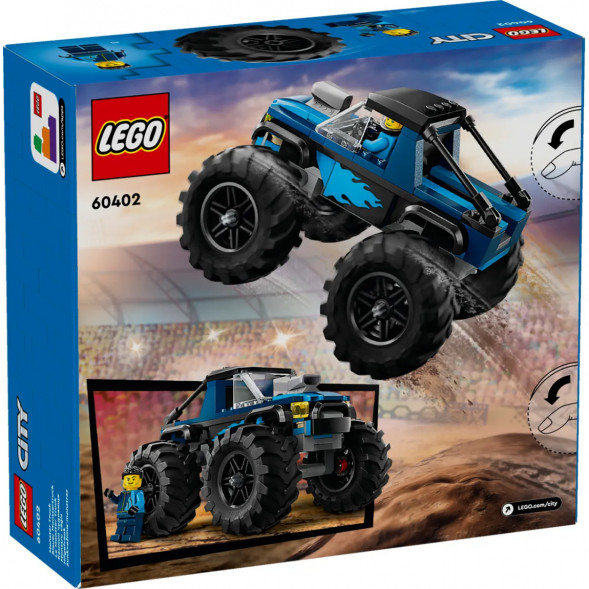 Конструктор LEGO City 60402 Синий Монстр-трак в Череповце