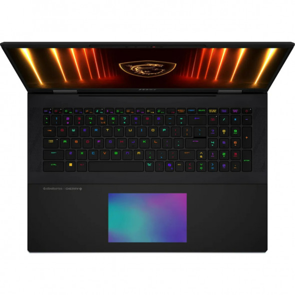 Ноутбук MSI Titan 18 HX AI A2XWJG-206RU (18&amp;quot;, IPS, Intel Core Ultra 9 285HX 2.8ГГц, 24 ядра, 64ГБ DDR5, 4ТБ SSD, NVIDIA GeForce RTX 5090 24 ГБ, Windows 11 Home), черный в Череповце