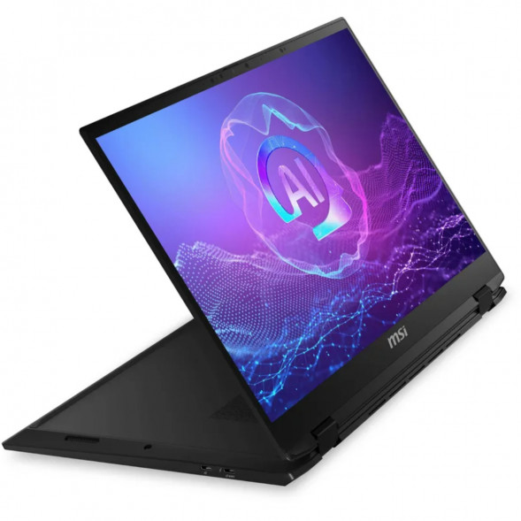 Ноутбук трансформер MSI Summit Pro 16 AI A2HVETG-084RU (16&amp;quot;, IPS, Intel Core Ultra 9 285H 2.9ГГц, 16 ядер, 32ГБ LPDDR5, 1ТБ SSD, NVIDIA GeForce RTX 4050 - 6 ГБ, Windows 11 Pro), черный в Череповце