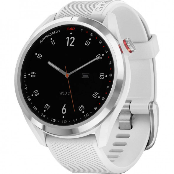 Умные часы для гольфа Garmin Approach S42, белый 010-02572-01 в Череповце