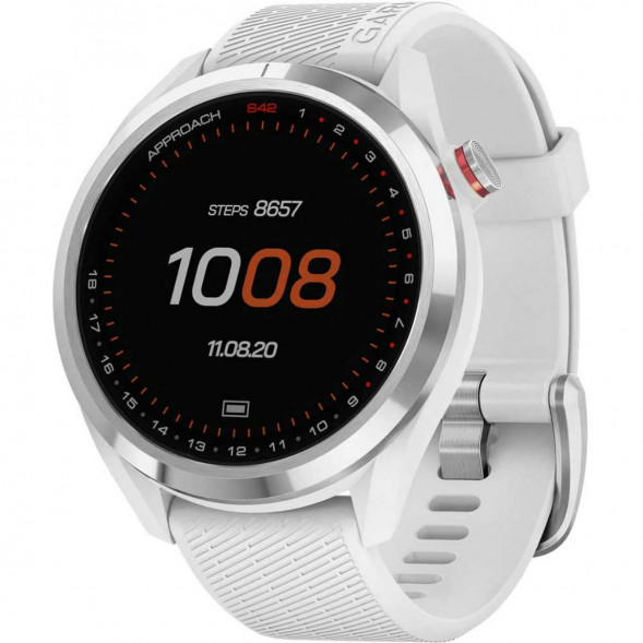 Умные часы для гольфа Garmin Approach S42, белый 010-02572-01 в Череповце