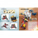 Книга и набор кубиков LEGO Star Wars Buch &amp;amp; Steine-Set Fur 8 einmalige Lego Modelle! в Череповце