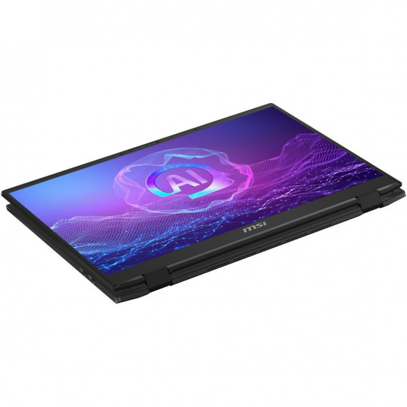 Ноутбук трансформер MSI Summit Pro 16 AI A2HVETG-085RU (16&amp;quot;, IPS, Intel Core Ultra 7 255H 2ГГц, 16 ядер, 32ГБ LPDDR5, 1ТБ SSD, NVIDIA GeForce RTX 4050 - 6 ГБ, Windows 11 Pro), черный в Череповце