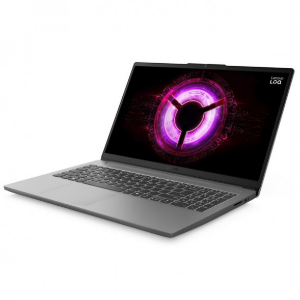 Ноутбук Lenovo LOQ 15ARP10E (83S0007FUS) (15.6&amp;quot;, IPS, AMD Ryzen 7 170 3.2 ГГц, 8 ядер, 16 ГБ DDR5, SSD 512 ГБ, NVIDIA  GeForce RTX 4050 - 6 ГБ, Windows 11 Home), серый в Череповце