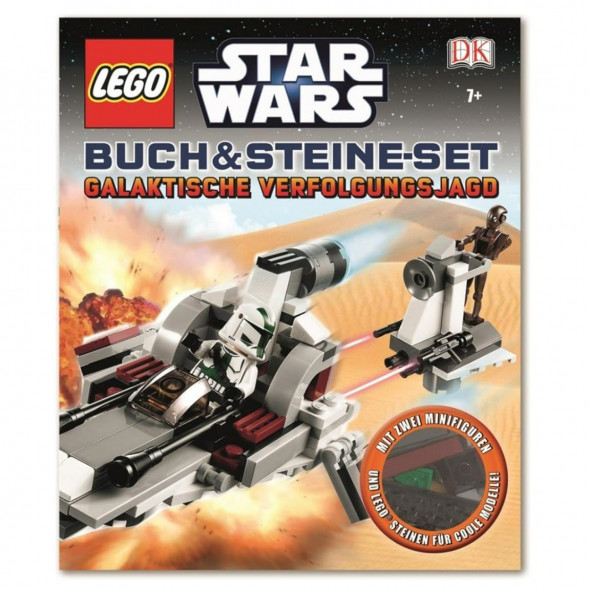 Книга и набор кубиков LEGO Star Wars Buch &amp;amp; Steine-Set: Galaktische Verfolgungsjagd в Череповце