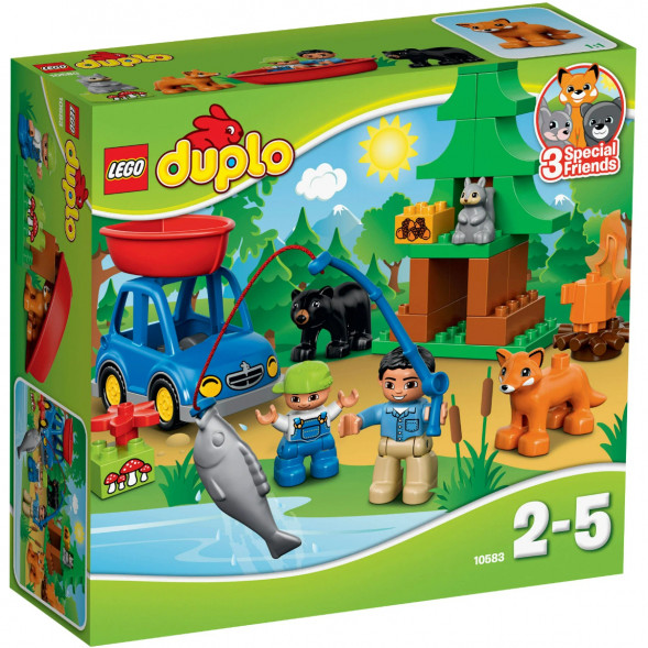 Конструктор LEGO DUPLO 10583 Рыбалка в лесу в Череповце