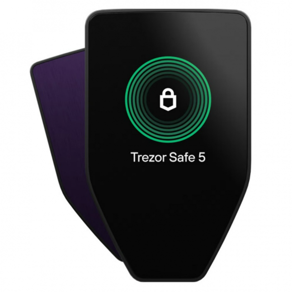 Аппаратный криптокошелек Trezor Safe 5, Violet Ore в Череповце