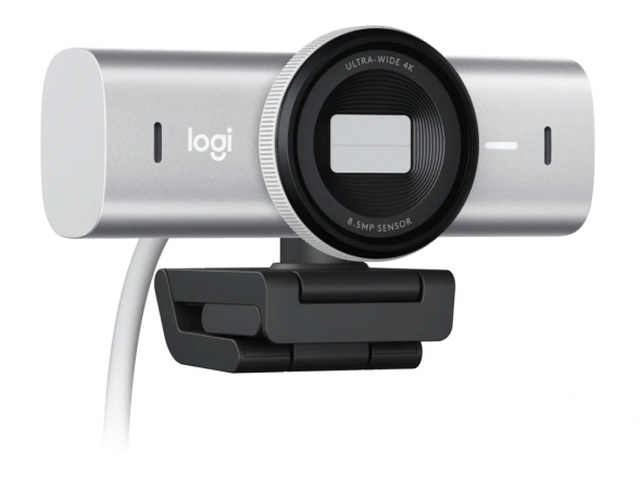 Веб-камера Logitech MX Brio 4K, Pale Grey в Череповце