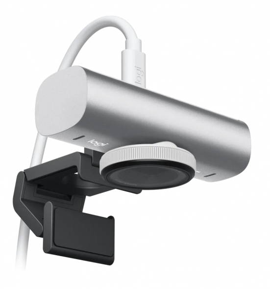 Веб-камера Logitech MX Brio 4K, Pale Grey в Череповце