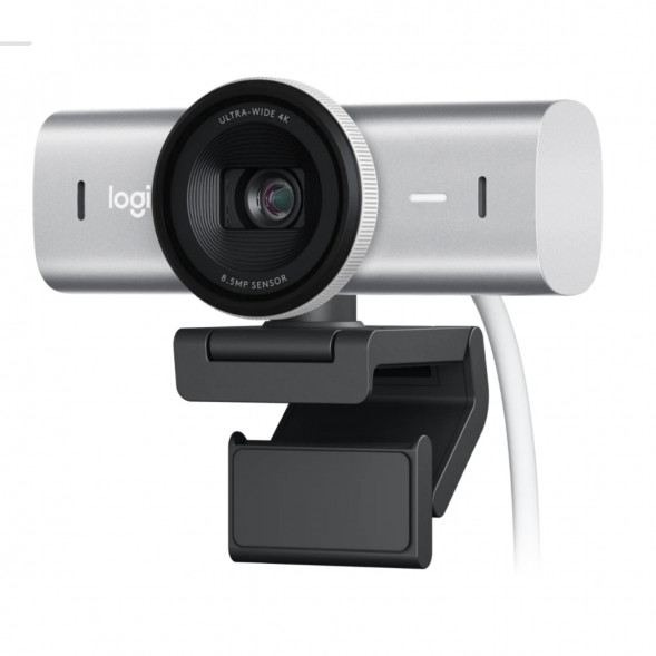 Веб-камера Logitech MX Brio 4K, Pale Grey в Череповце