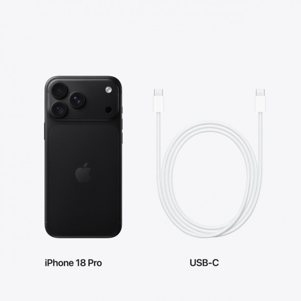 Смартфон Apple iPhone 18 Pro 512GB (SIM + eSIM), Black в Череповце