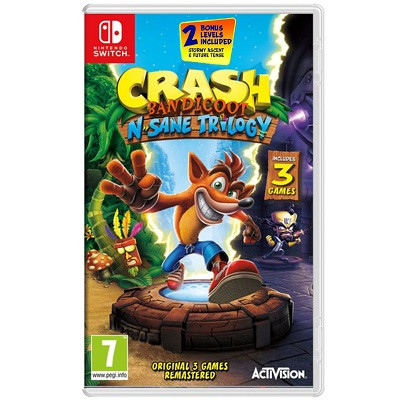 Игра Crash Bandicoot N-Sane Trilogy для (Switch, английский язык) в Череповце