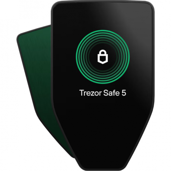 Аппаратный криптокошелек Trezor Safe 5, Green Beryl в Череповце