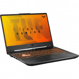 Ноутбук ASUS TUF Gaming A15 FA506NCG-HN330 (15.6", IPS, AMD Ryzen 7 8845HS 3.8ГГц, 8-ядерный, 16ГБ DDR5, 512ГБ SSD, NVIDIA GeForce RTX 3050 - 4 ГБ, без ОС), черный