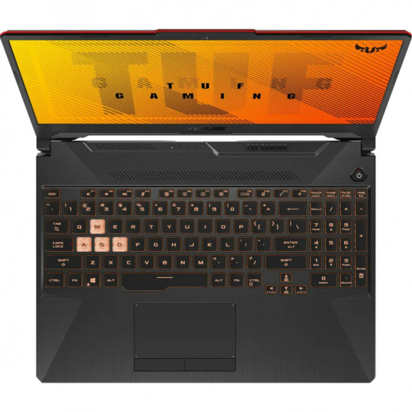 Ноутбук ASUS TUF Gaming A15 FA506NCG-HN330 (15.6&amp;quot;, IPS, AMD Ryzen 7 8845HS 3.8ГГц, 8-ядерный, 16ГБ DDR5, 512ГБ SSD, NVIDIA GeForce RTX 3050 - 4 ГБ, без ОС), черный в Череповце