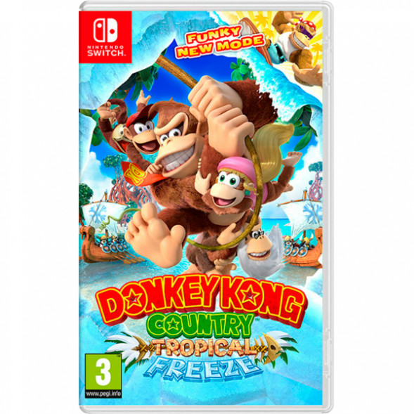 Игра Donkey Kong Country: Tropical Freeze [Nintendo Switch, английская версия] в Череповце